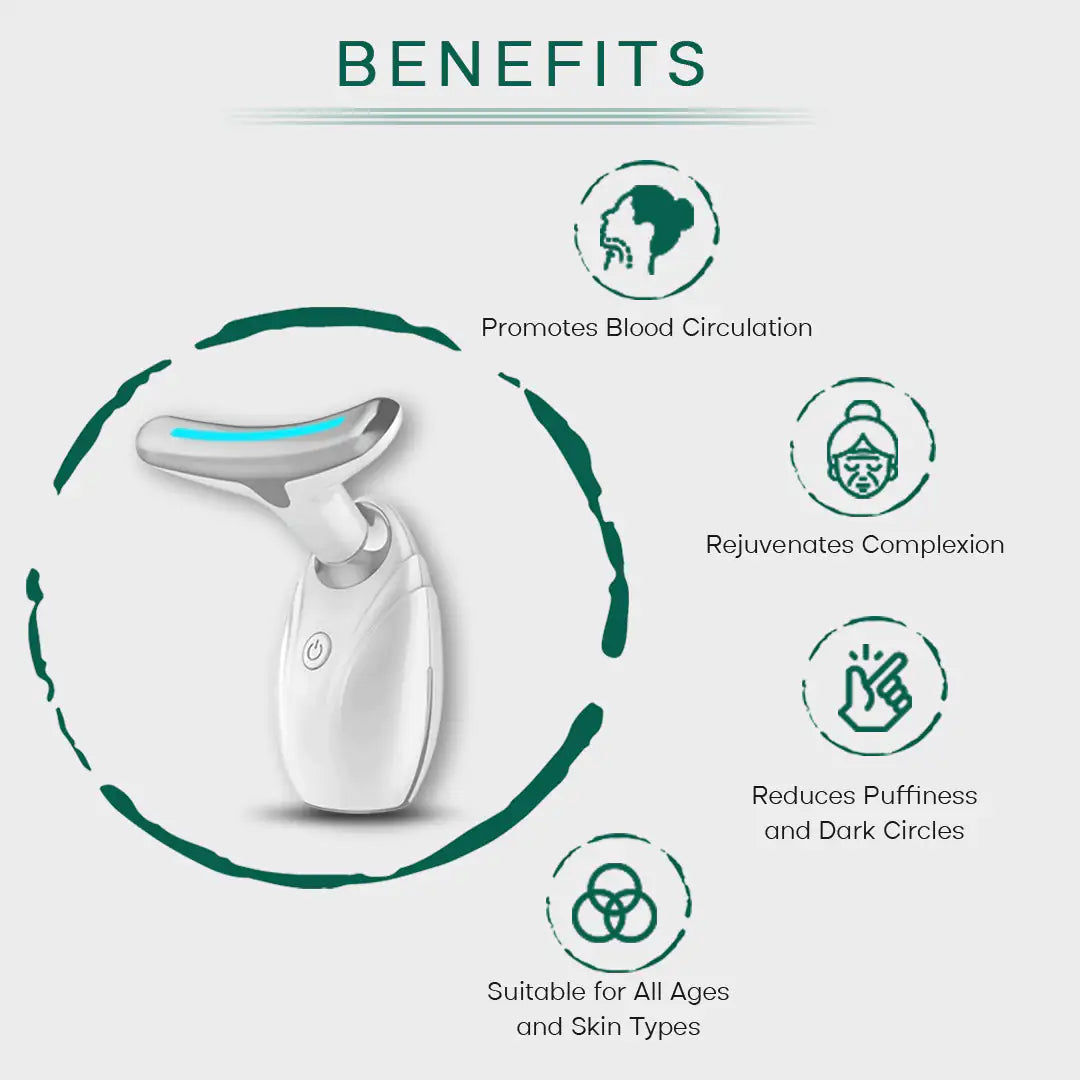 LunèraLift | Advanced LED Sculpting Tool for Face & Neck