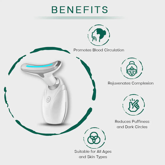 LunèraLift | Advanced LED Sculpting Tool for Face & Neck