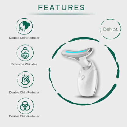 LunèraLift | Advanced LED Sculpting Tool for Face & Neck